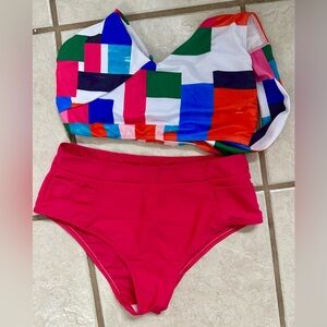Colorful Geometric Bikini Set